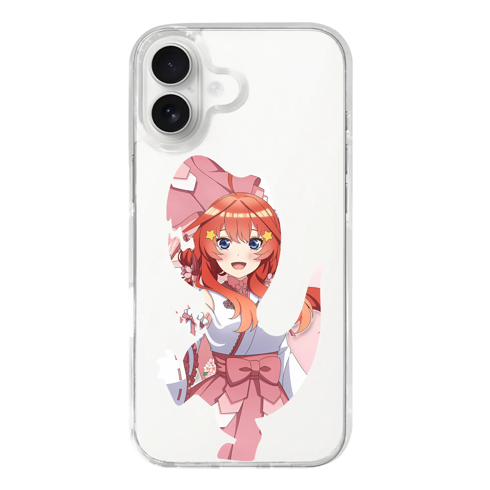 五等分の花嫁 グッズ 中野 五月 - iPhone 17シリーズ 透明スマホケース – 薄型・耐衝撃・精密フィット保護カバー